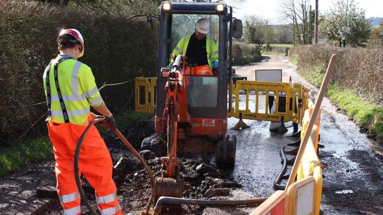 What happens during a mains renewal? image