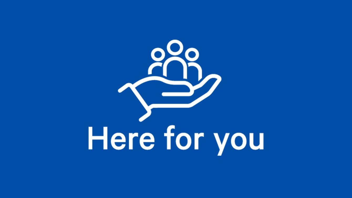 Support when you need it image