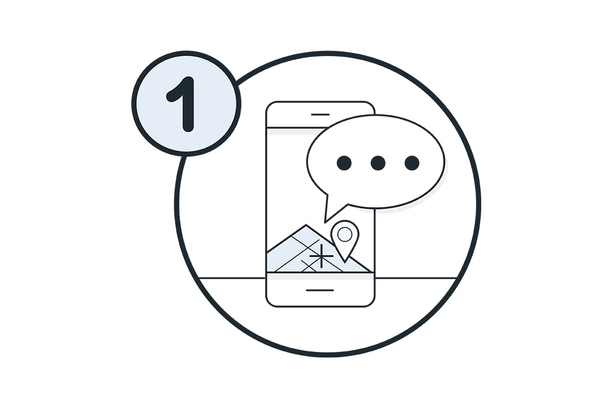 Graphic of a phone